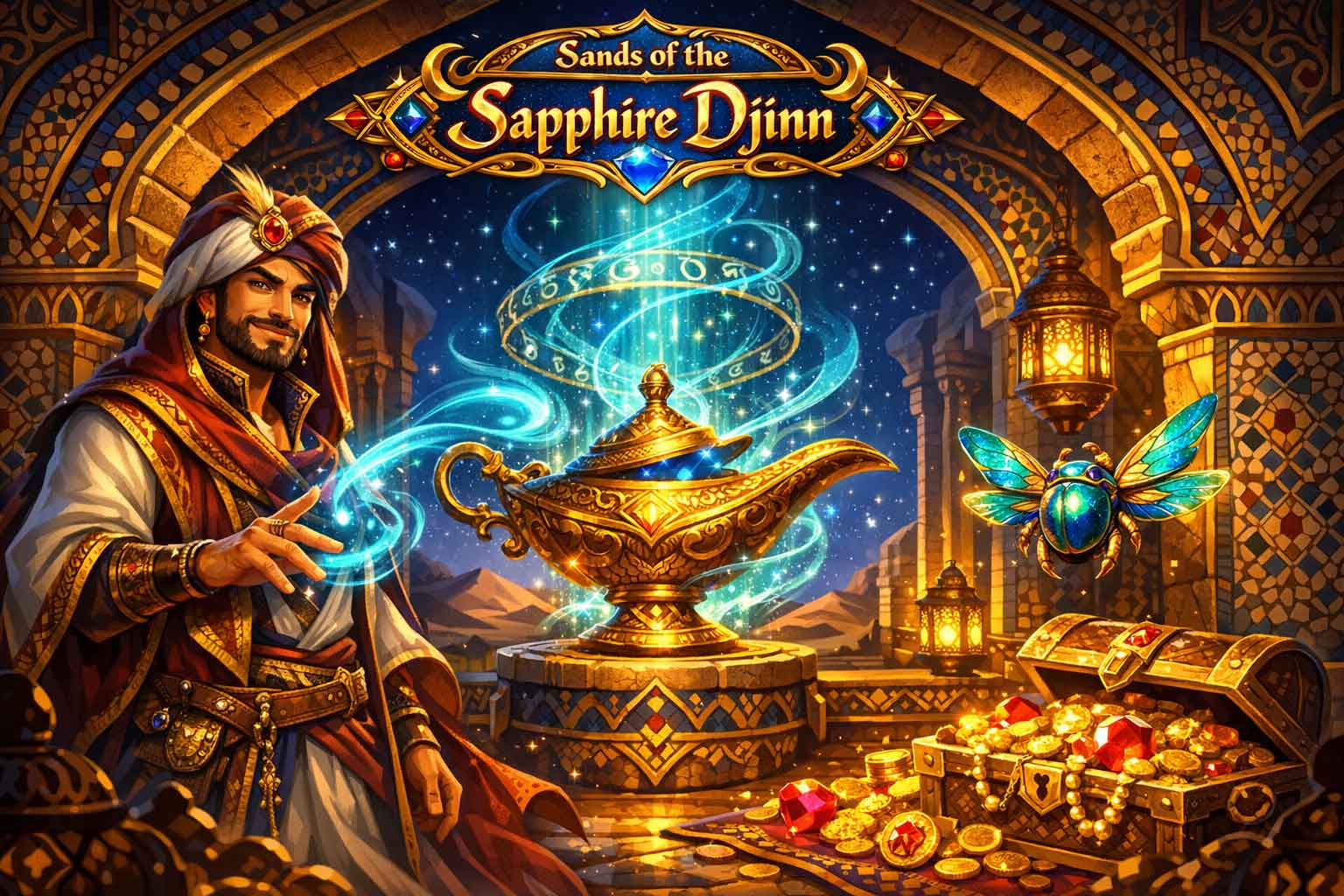 Sands of the Sapphire Djinn